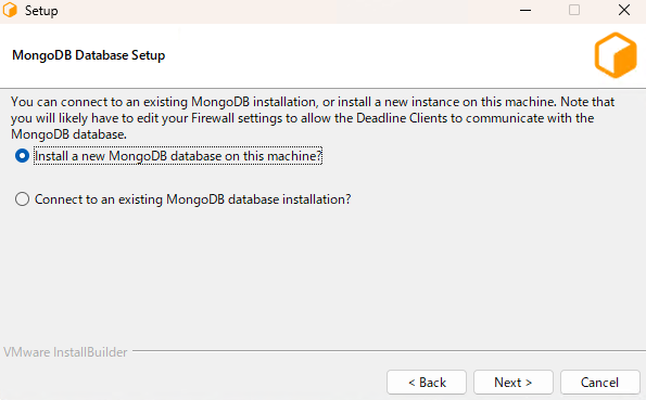 MongoDB Databaseセットアップ